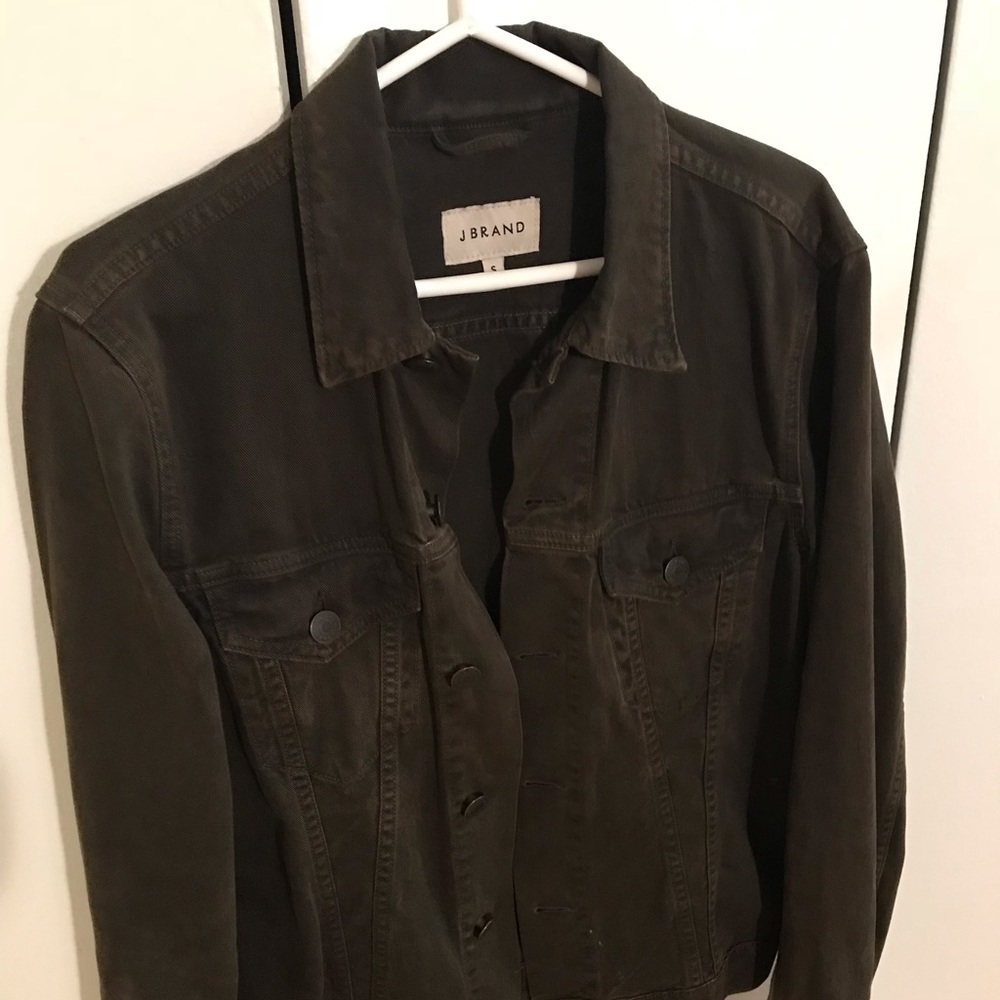 Men’s J Brand Olive Green Denim Jacket